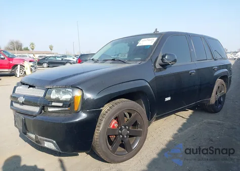 2006 Chevrolet Trailblazer Lt из США, поврежденный, VIN 1GNET13H062237466